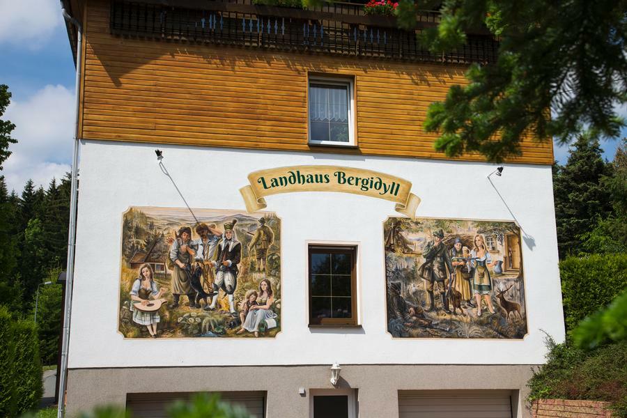 Landhaus Bergidyll Bärenstein Екстериор снимка